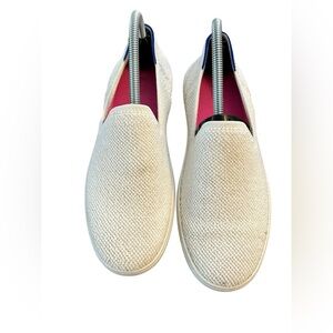 Rothys original White Terry Cloth The Slip On Sneaker